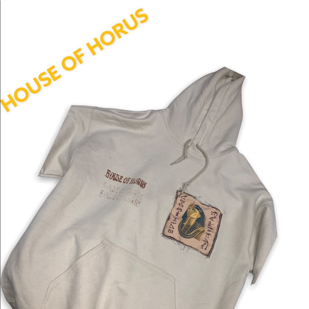 This brand is called HOUSE OF HORUS.  It represents you you are royal